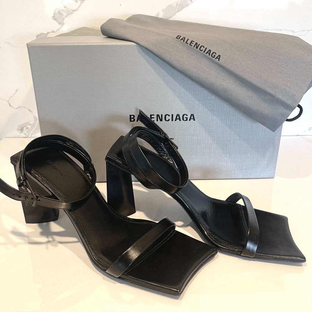 Balenciaga Moon Square Toe Sandal